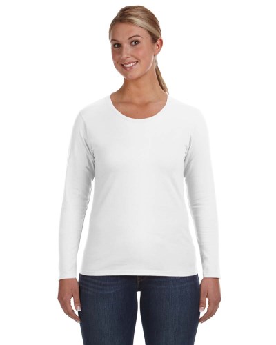 Anvil Ladies' Lightweight Long-Sleeve T-Shirt - 884L