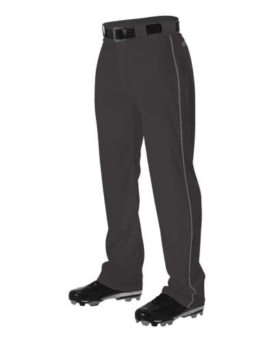 Alleson Athletic A00044 Youth Warp Knit Baseball Pant With Side Braid