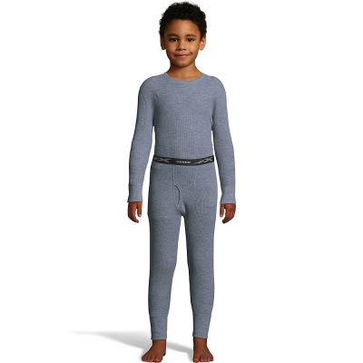 Hanes Boys Waffle Knit Thermal Set