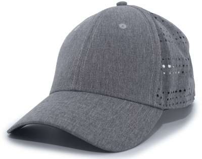 Pacific Headwear P747 Perforated Hook-And-Loop Adjustable Cap