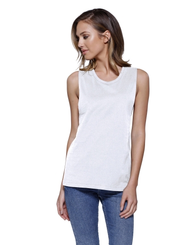 StarTee Drop Ship ST1150 Ladies' Cotton Muscle T-Shirt