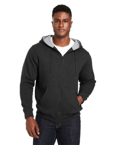 Harriton Men's Tall ClimaBloc Lined Heavyweight Hooded Sweatshirt - M711T