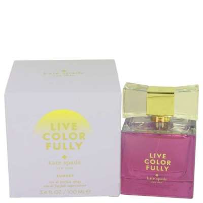 Live Colorfully Sunset by Kate Spade Eau De Parfum Spray 3.4 oz For Women