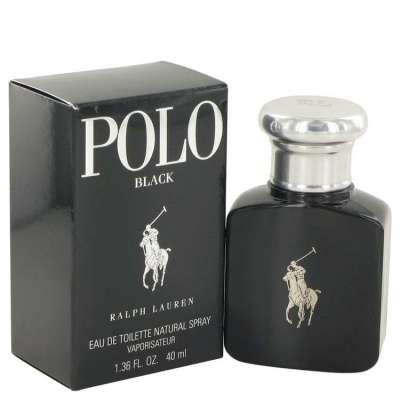 Polo Black by Ralph Lauren Eau De Toilette Spray 1.4 oz For Men