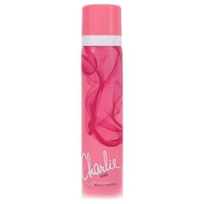 Charlie Pink by Revlon Body Spray 2.5 oz For Women