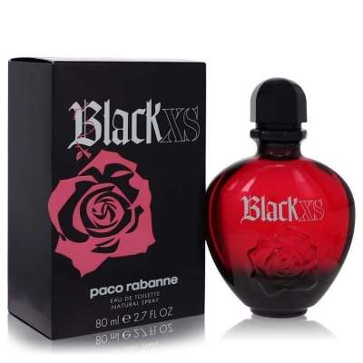 Black XS by Paco Rabanne Eau De Toilette Spray 2.7 oz For Women