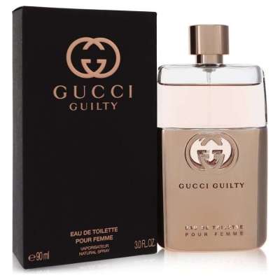 Gucci Guilty Pour Femme by Gucci Eau De Toilette Spray 3 oz For Women