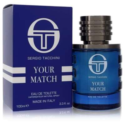 Sergio Tacchini Your Match by Sergio Tacchini Eau De Toilette Spray 3.3 oz For Men