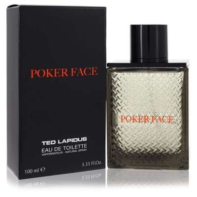 Ted Lapidus Poker Face by Ted Lapidus Eau De Toilette Spray 3.4 oz For Men