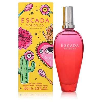 Escada Flor Del Sol by Escada Eau De Toilette Spray (Limited Edition) 3.4 oz For Women