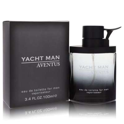 Yacht Man Aventus by Myrurgia Eau De Toilette Spray 3.4 oz For Men