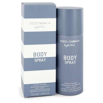 Light Blue by Dolce & Gabbana Body Spray 4.2 oz For Men