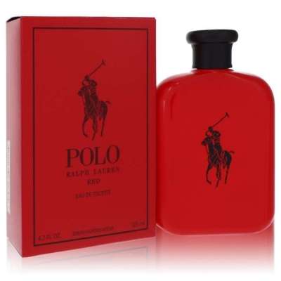 Polo Red by Ralph Lauren Eau De Toilette Spray 4.2 oz For Men