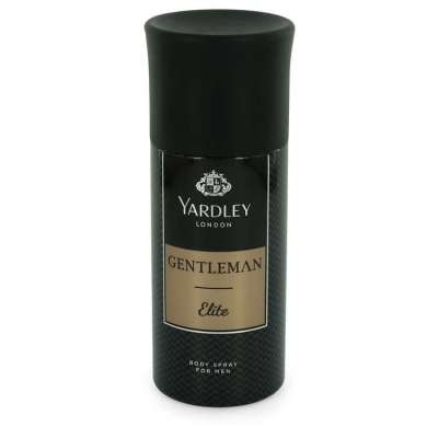 Yardley Gentleman Elite by Yardley London Deodorant Body Spray 5 oz For Men