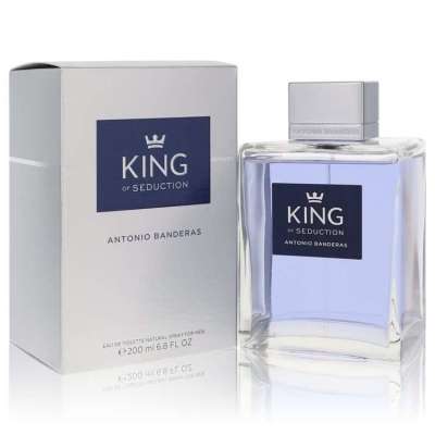 King of Seduction by Antonio Banderas Eau De Toilette Spray 6.7 oz For Men