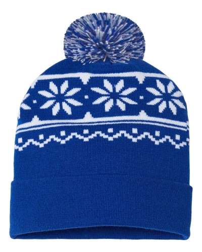 CAP AMERICA RKF12 USA-Made Snowflake Beanie