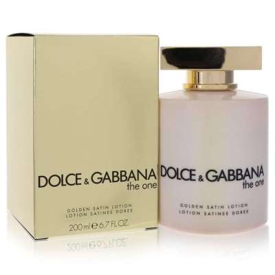 The One By Dolce & Gabbana Golden Satin Lotion 6.7 Oz