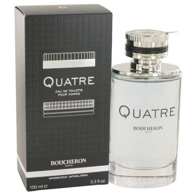 Quatre by Boucheron Eau De Toilette Spray 3.4 oz for Men