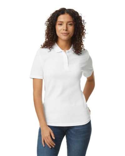 Gildan G648L Ladies Softstyle Double Pique Polo