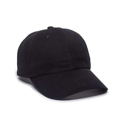 Outdoor Cap Brushed Twill Solid Back Cap