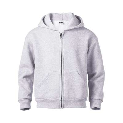 Soffe Juvenile Classic Zip Hooded Sweatshirt