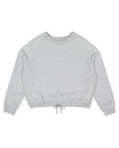 LAT 3528 Ladies' Boxy Cropped Fleece Sweatshirt