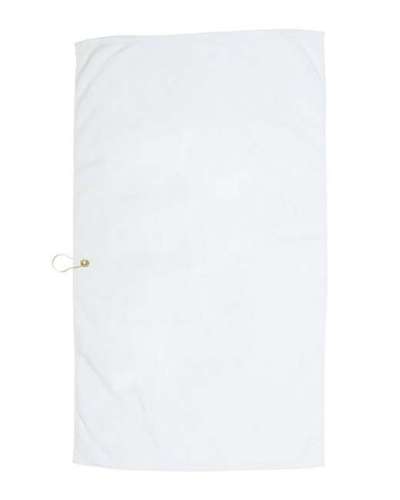 Pro Towels 2442GMT Golf-Caddy Towel with Center Brass Grommet & Hook