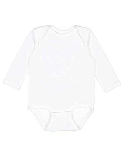 Rabbit Skins 4421RS Infant Long Sleeve Jersey Bodysuit