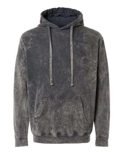 Premium Fleece Mineral Wash Hooded Sweatshirt