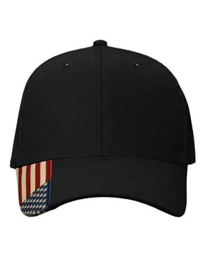 USA Flag Mesh Cap