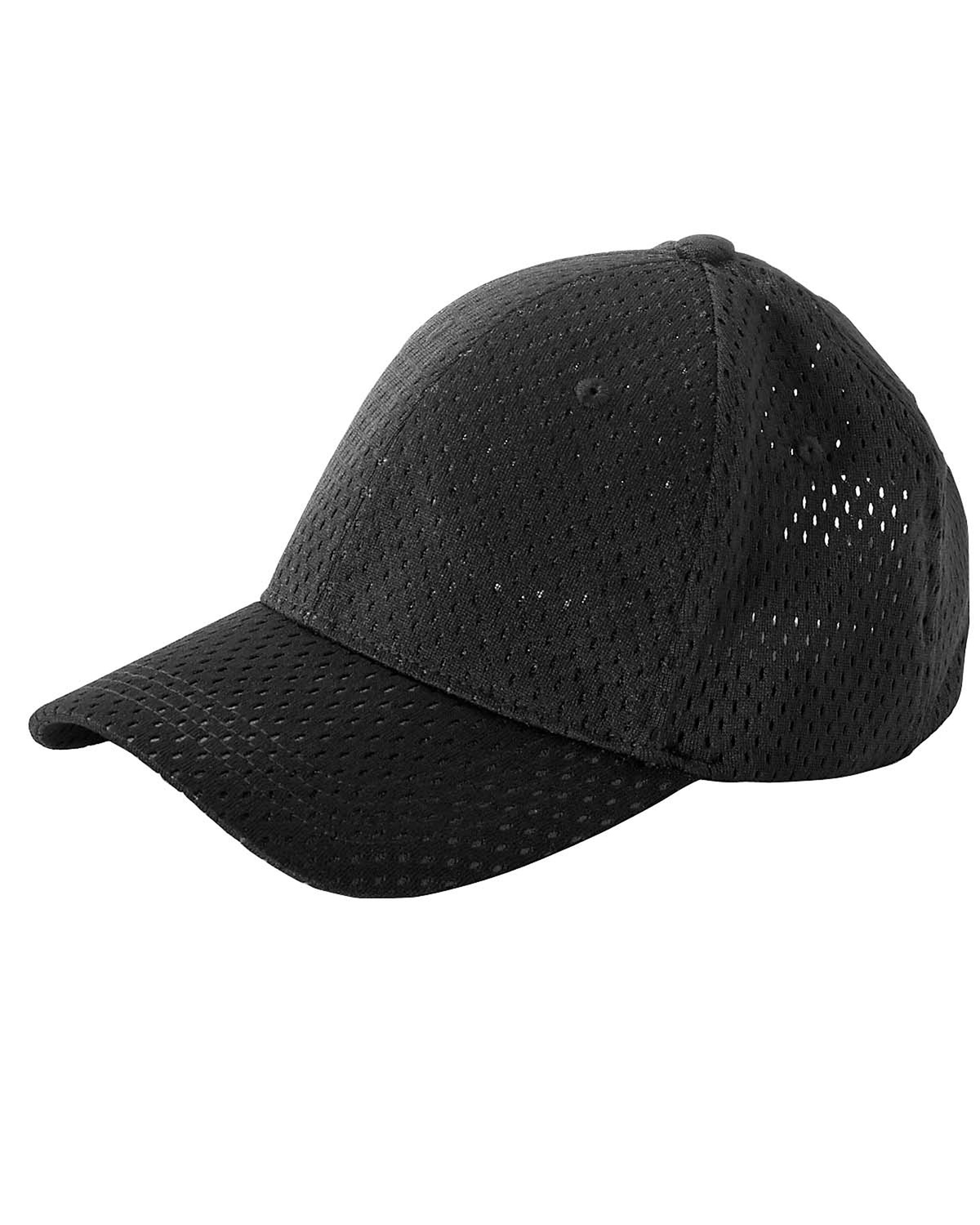 big-accessories-style-bx017-6-panel-structured-mesh-baseball-cap