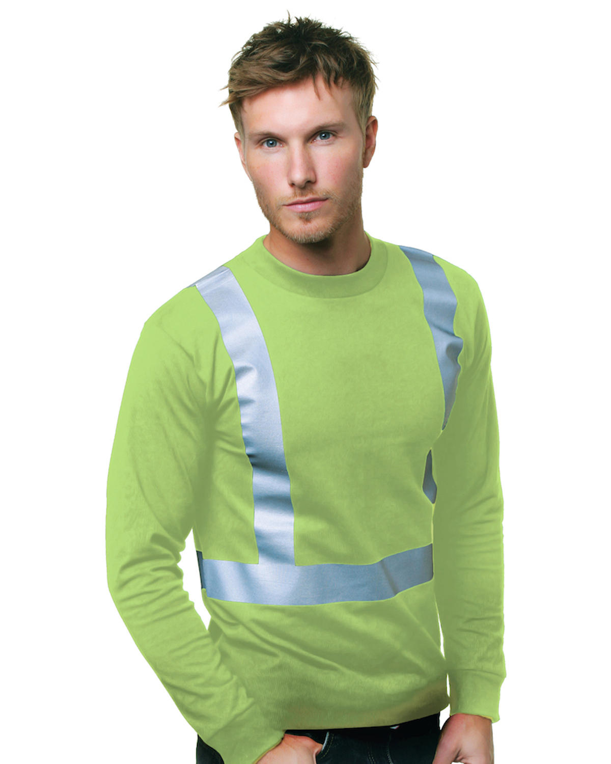 100 cotton hi vis t shirts