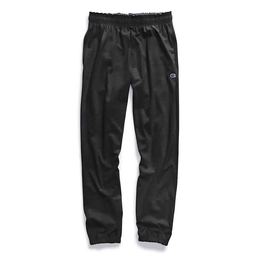 Champion Authentic Mens Closed Bottom Jersey Pants in Bulk Price