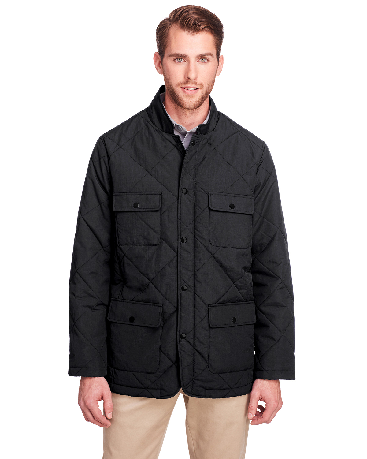 UltraClub UC708 Men'S Dawson Quilted Hacking Jacket in Bulk Price