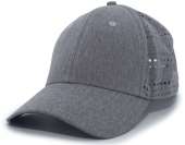 Pacific Headwear P747 Perforated Hook-And-Loop Adjustable Cap