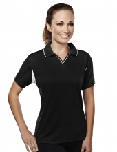 Tri Mountain 114 Movement Women'S Waffle Knit Golf Shirt