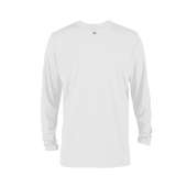 Delta Platinum Adult CVC Long Sleeve Crew Neck Tee