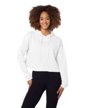 chicka-d 450CK Ladies' Burnout Campus Hooded Sweatshirt