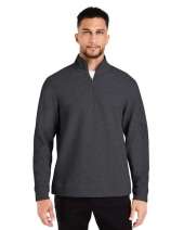 North End NE725 Men's Spirit Textured Quarter-Zip