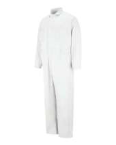 Button-Front Cotton Coverall - Tall Sizes